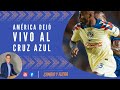 América dejó vivo al Cruz Azul