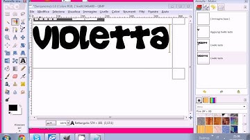 Come fare una scritta arcobaleno con Gimp 2 8