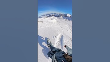 My Insta360 X4 Settings #snowboard #skiing