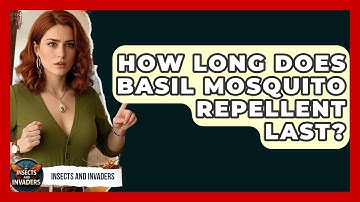 How Long Does Basil Mosquito Repellent Last? - Insects and Invaders