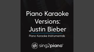 Catching feelings (originally performed by justin bieber) (piano
karaoke version)