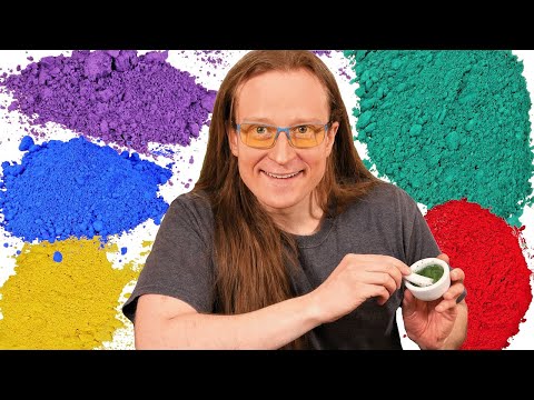 Video: Koler är ett pigment som ger den nödvändiga färgen till färgen