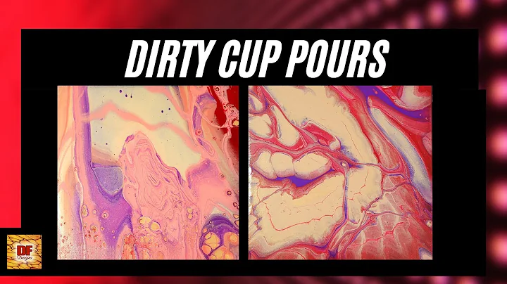 Dirty Cup Pour With Linda T | Acrylic Pouring | Ba...
