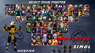 Mortal Kombat Project Expanded Plus 2024 Cyber Scorpion Playthrough