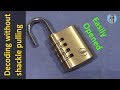 (picking 544) Decoding without pulling on the shackle - simple and reliable for the Yale Y150/40