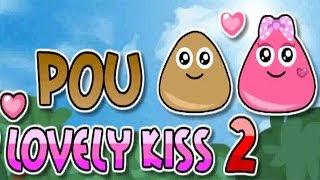 Pou Lovely Kiss 2 - Pou cartoon - Pou Mobile Game screenshot 2