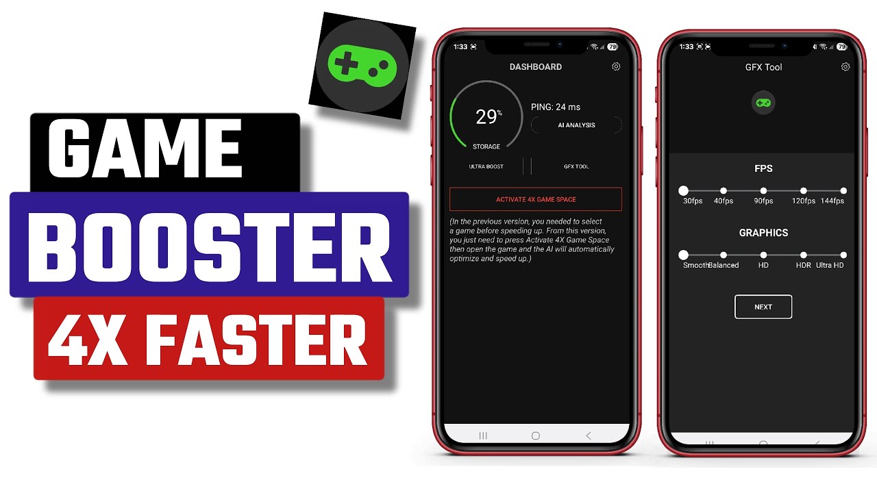 Best Game Booster 4x Faster App for Android