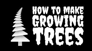 How to make growing trees [ Tutorial ] [ Blender 2.79 ]
