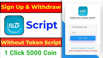 🔥Nokri Wala App Script | Nokri Wala App Refer Script 😱 Nokri Wala App Coin Adder Script