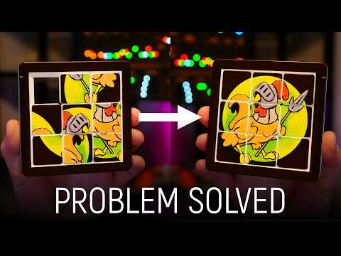 Print-in-place puzzles + UV flatbed printing = awesome!