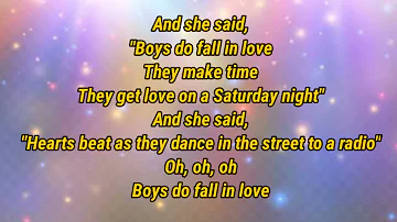 Boys do fall in love by Robin Gibb Lyrics