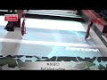 V10sccd gbos dualhead async with camera automatic grip feeding laser cutting machine