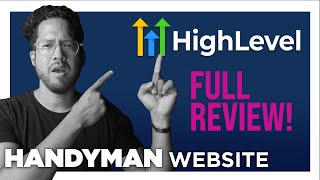 GoHighLevel - Handyman Website Full Review! Crit My Site