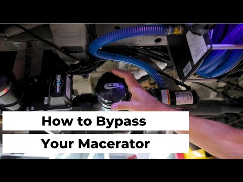 How to Bypass your Macerator in Your Grech RV