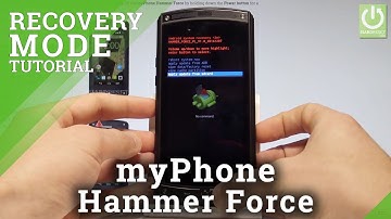 How to Enter Recovery Mode in myPhone Hammer Force |HardReset.info
