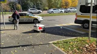 Russian Yandex testing autonomous delivery robots in Moscow