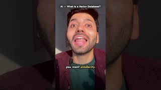 Vector Database in 1 minute🔥💻🚀 #shorts #interview #coding #viral #trending #artificialintelligence