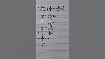Laplace Transform of 1|| Laplace Transformation #maths #laplacetransform #physics
