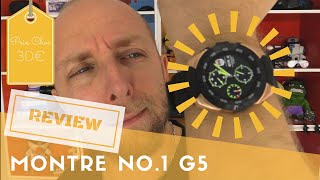 No.1 G5  - La meilleur Montre connectée pour 30€
