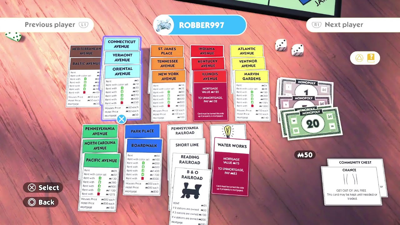 ROBBER997 Plays Monopoly Part 1