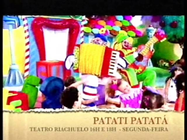 PATATI E PATATÁ: AGENDA TV TROPICAL 09.10.2015