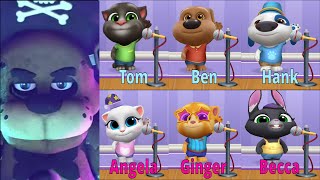 FNAF  🆚 BABY TOM 🆚 BABY BEN 🆚ANGELA BABY🆚 GINGER BABY 🆚  HANK 🆚 BECCA🎶 Who is Best? Video reupload