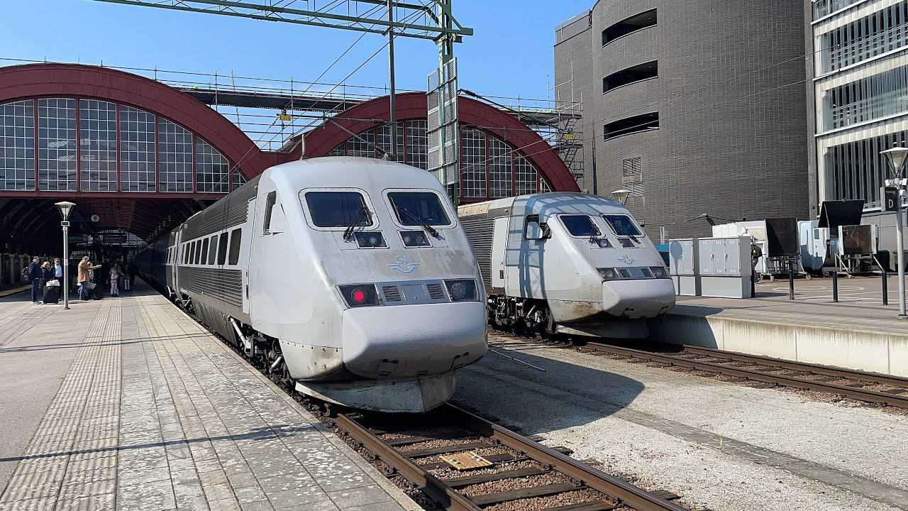 Tåg i Malmö Centralstation | Trains in Malmö Central Station