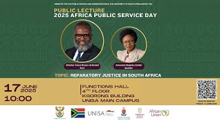 Public Lecture: 2025 Africa Public Service Day