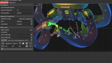 Talos - attaching particle effect points to spine animation bones