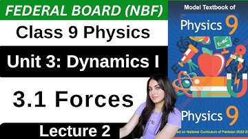 Chapter 3 Dynamics | Forces | Class 9 Physics Federal Board New Book NBF 2026 FBISE