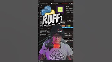 Ruff es la mejor extensión para programar en Python. #python #programacion #ruff #vscode