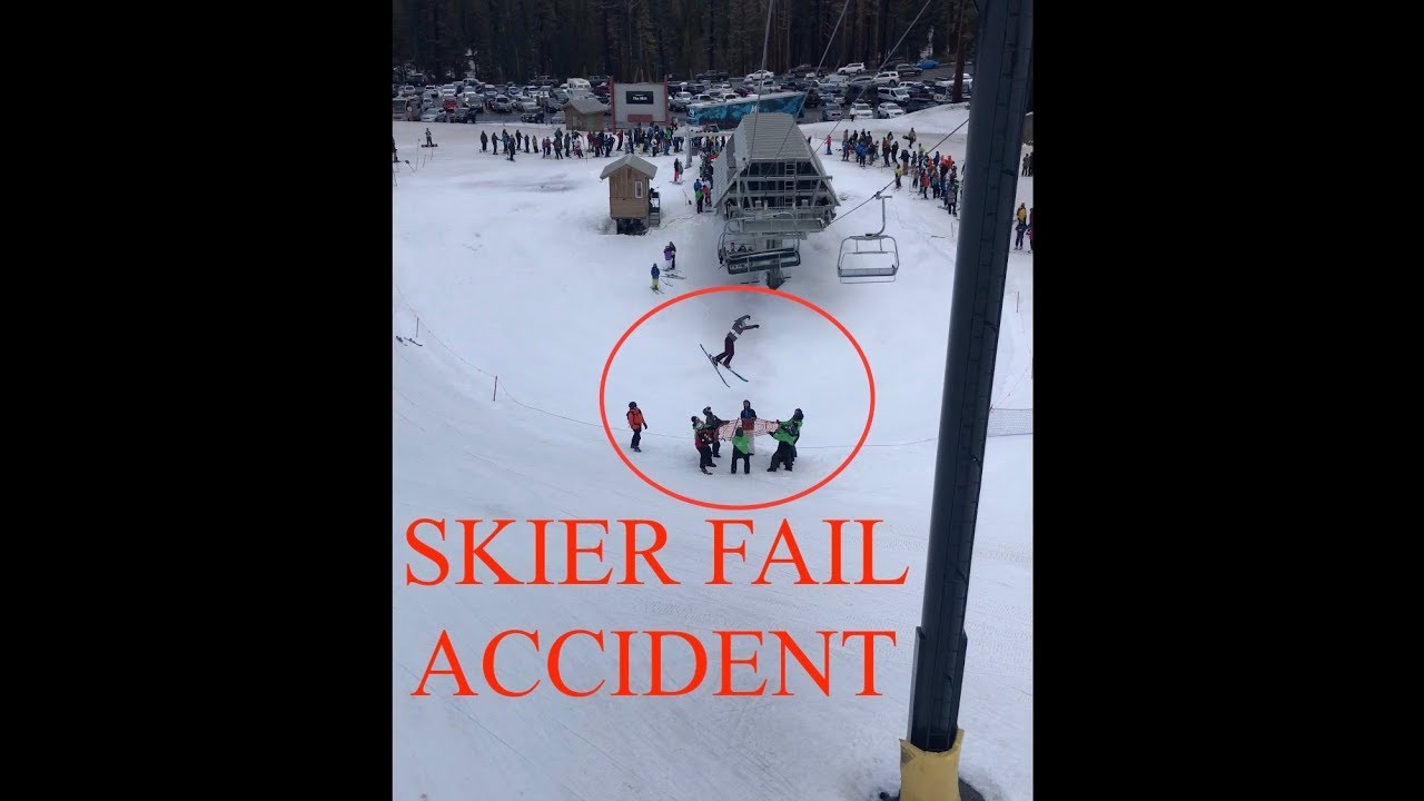 SHOCKING VIDEO OF GUY FALLING OFF SKI LIFT CAUGHT ON VIDEO - YouTube