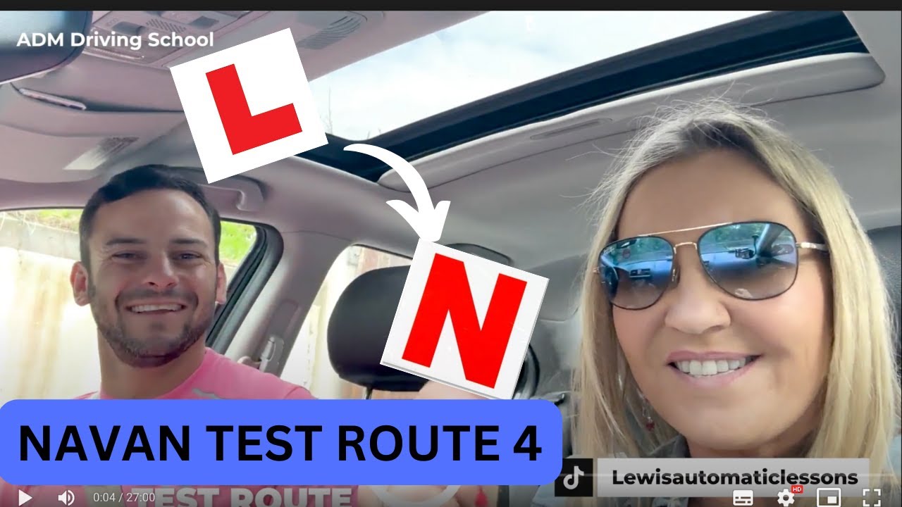 Экзамен по вождению в Наване, маршрут 4