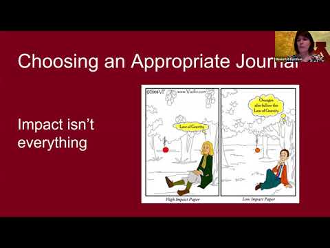 Publishing in Peer-Reviewed Journals with Impact Factors