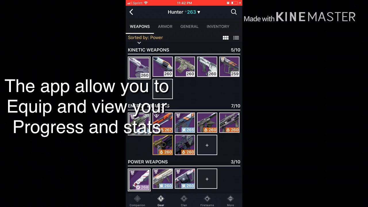 DESTINY 2 COMPANION APP REVIEW
