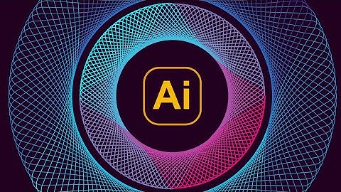 Spirograph Effect Tutorial - Rotate Tool Start To Finish - | Adobe Illustrator Tutorial 2023