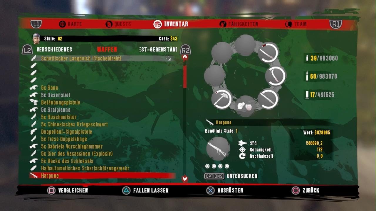 Dead Island: Riptide - Definitive Edition =My Stuff Mod Save