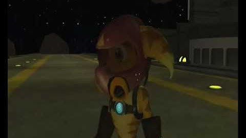 Ratchet & Clank HD Walkthrough - Gemlik Base (Boss: Captain Qwark)