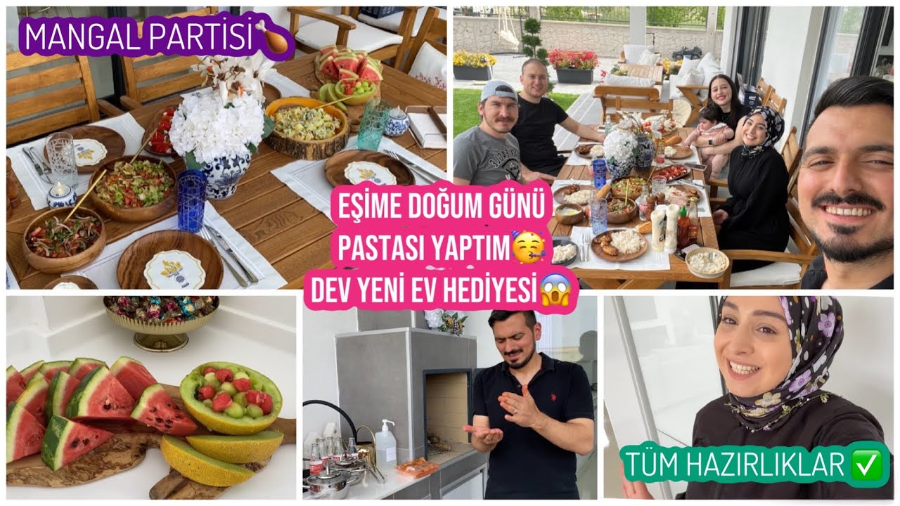 BAŞTAN SONA MANGAL HAZIRLIKLARIM, DEV YENİ EV HEDİYESİ ????, TAMDA İHTİYACIM OLAN, DOĞUM GÜNÜ MANGALI