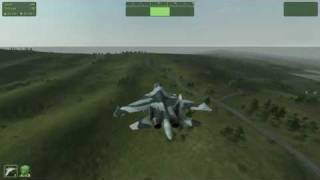 ARMA 2 Everon map SU-34 (Flanker)