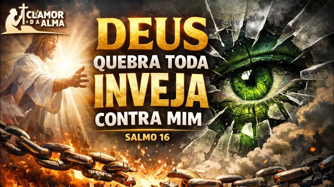 Você Precisa Ouvir Essa Oração! Quebre Toda Inveja Contra Você Hoje. Oração da Manhã Salmo 16 