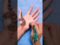 easy mehndi design ### shorts #