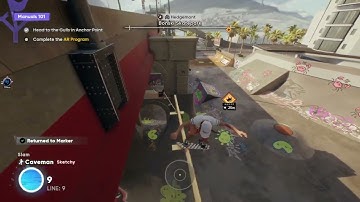 Skate 4 - Bonski Park DIY Grind spitballing, Work in progress