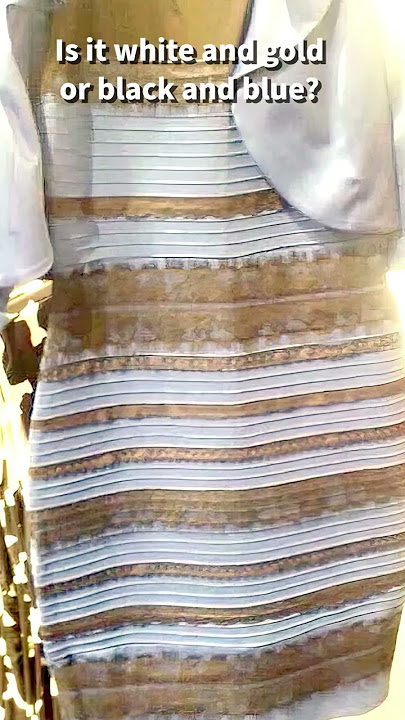 How to see The Dress BOTH ways (Black & Blue or White & Gold)