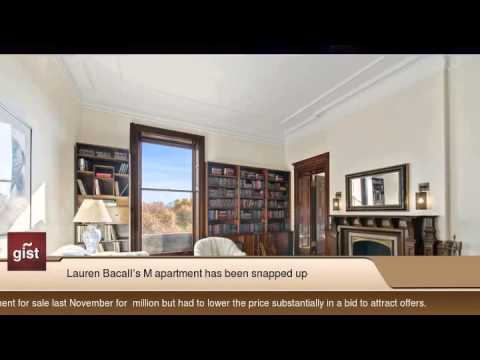 Video: El apartamento de Lauren Bacall en Dakota se vende por $ 23.5 millones