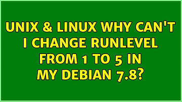Unix & Linux: Why can