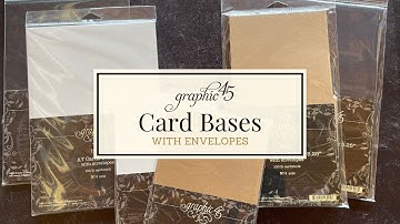 Graphic 45 Card Bases & Envelopes Review