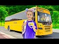 Ruby and Bonnie teach School Bus rules