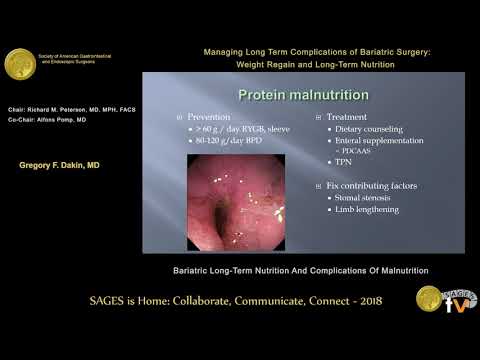 Long-term nutritional consequences of bariatric surgery