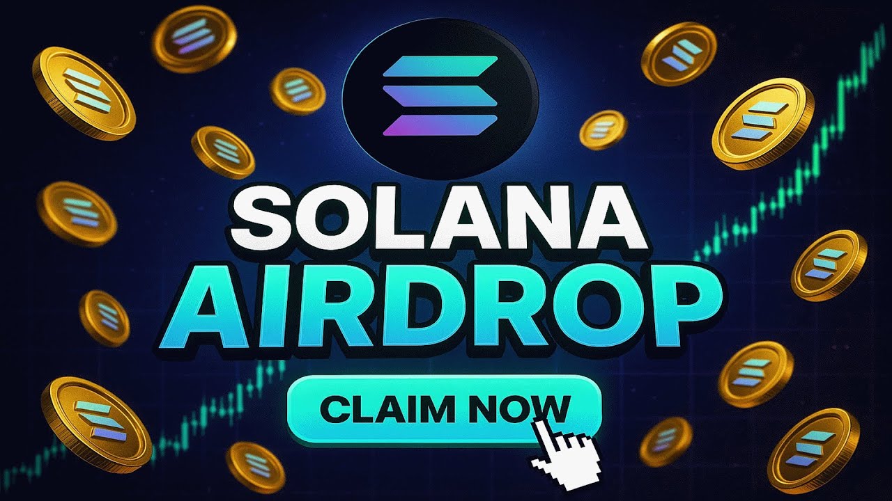 Solana Airdrop 2025 - SOL Token Frenzy! Get Your Free Tokens Now | Step ...
